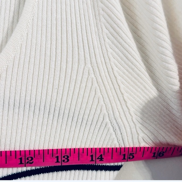 NWT White & Black Striped Scoop-Neck Maxi Dress Size XL - Picture 8 of 13